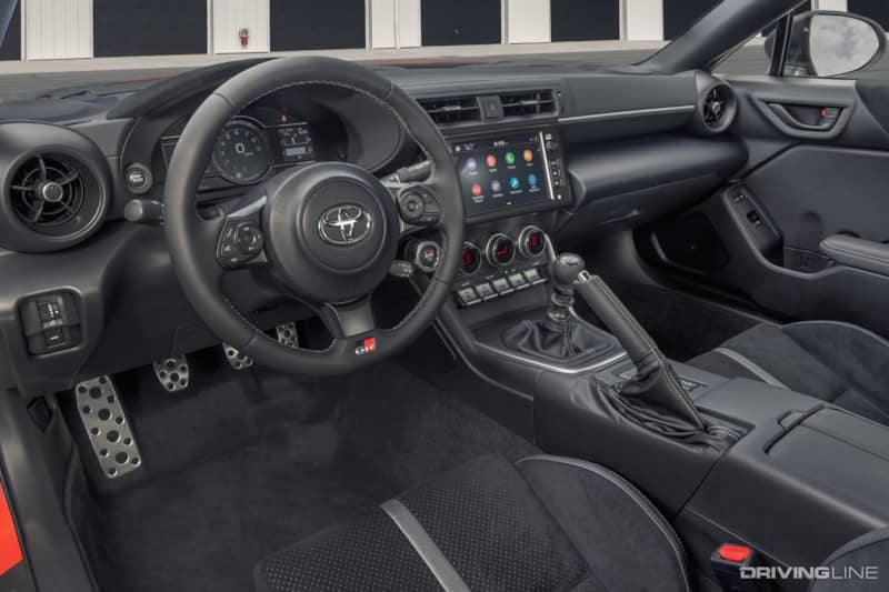 Toyota GR86 Interior Black