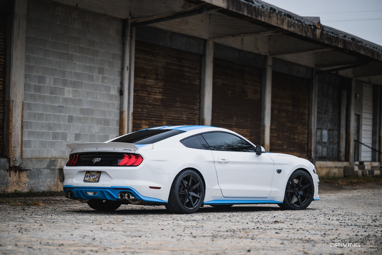 Rear Shot of Ford Mustang Warrior Edition
