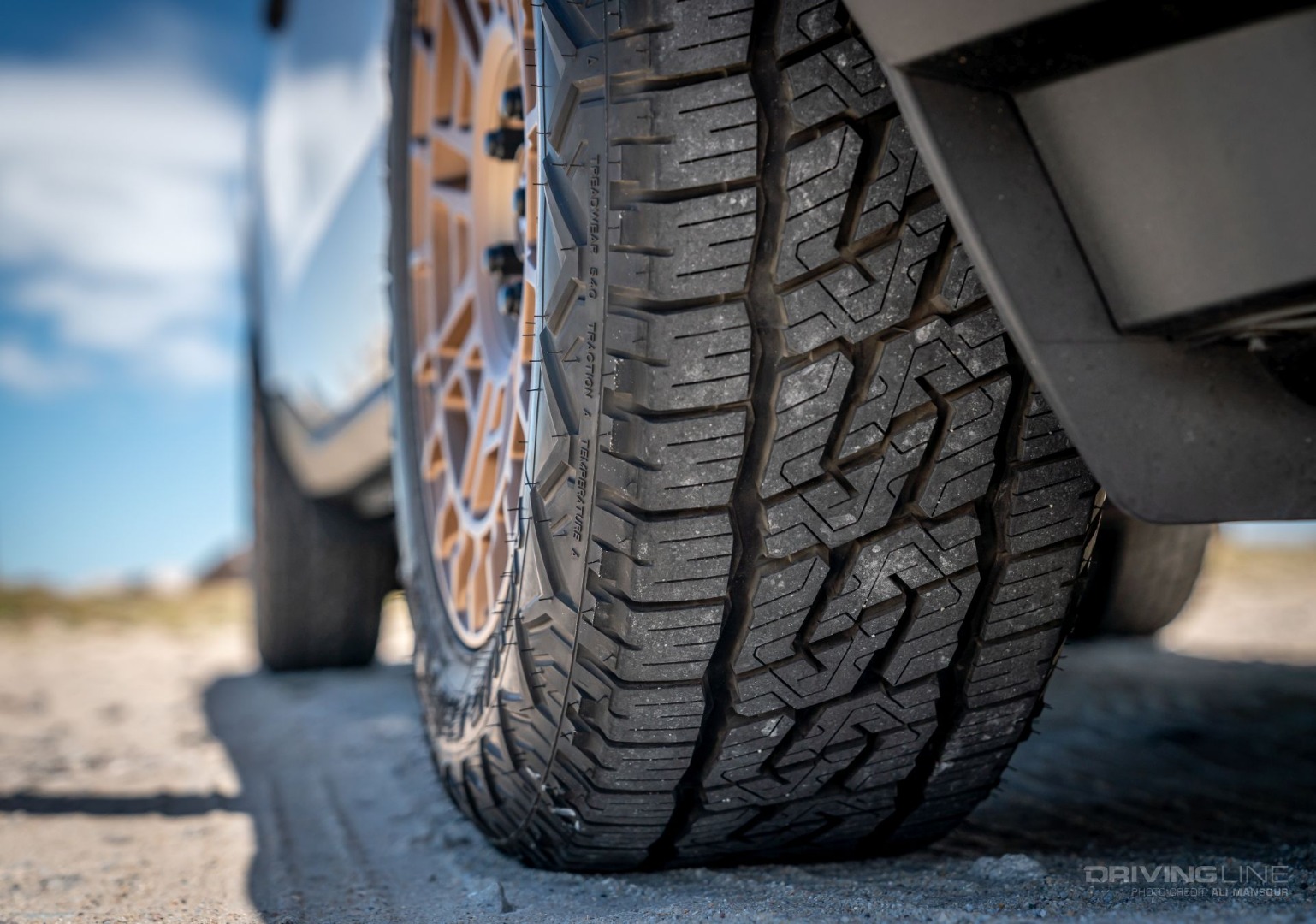 Ford Maverick Nomad Grappler Nitto close-up