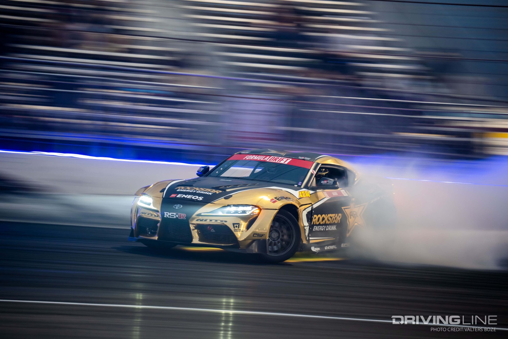 Fredric Aasbo 2022 Formula Drift Season Champion on Nitto NT555 G2 tires