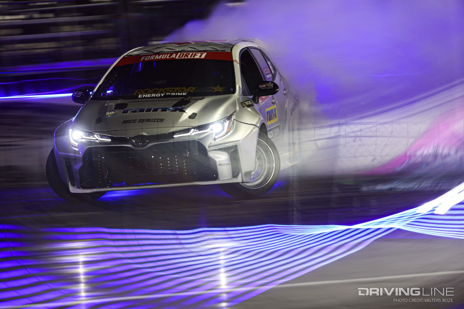 Ryan Tuerck drifting at 2022 FDIRW