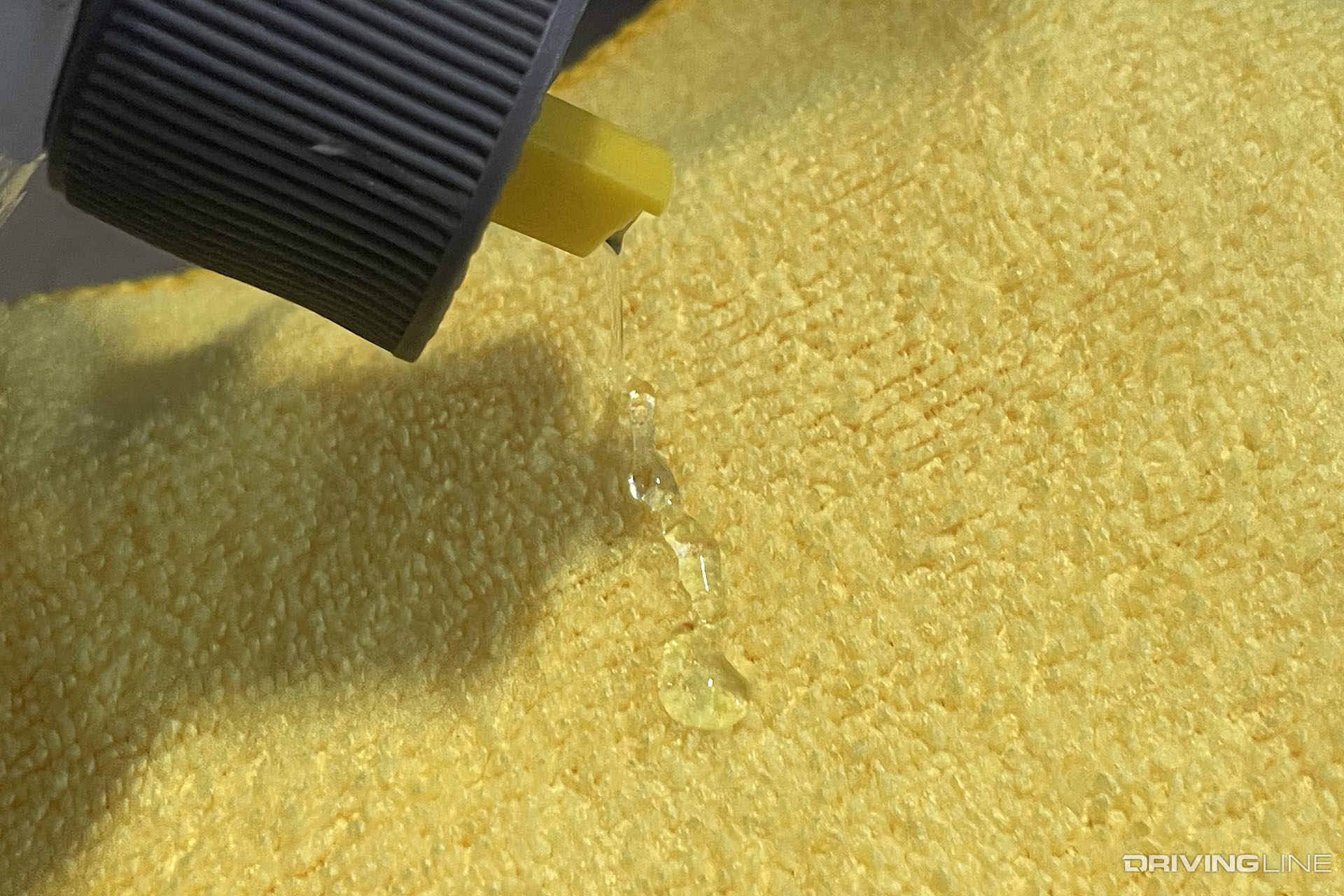 Chemical Guys Tire + Trim Gel Application