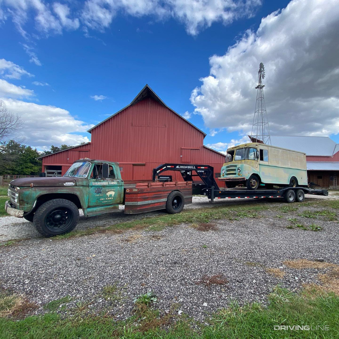 Cummins Swap Ford F-600 Gooseneck Trailer Towing