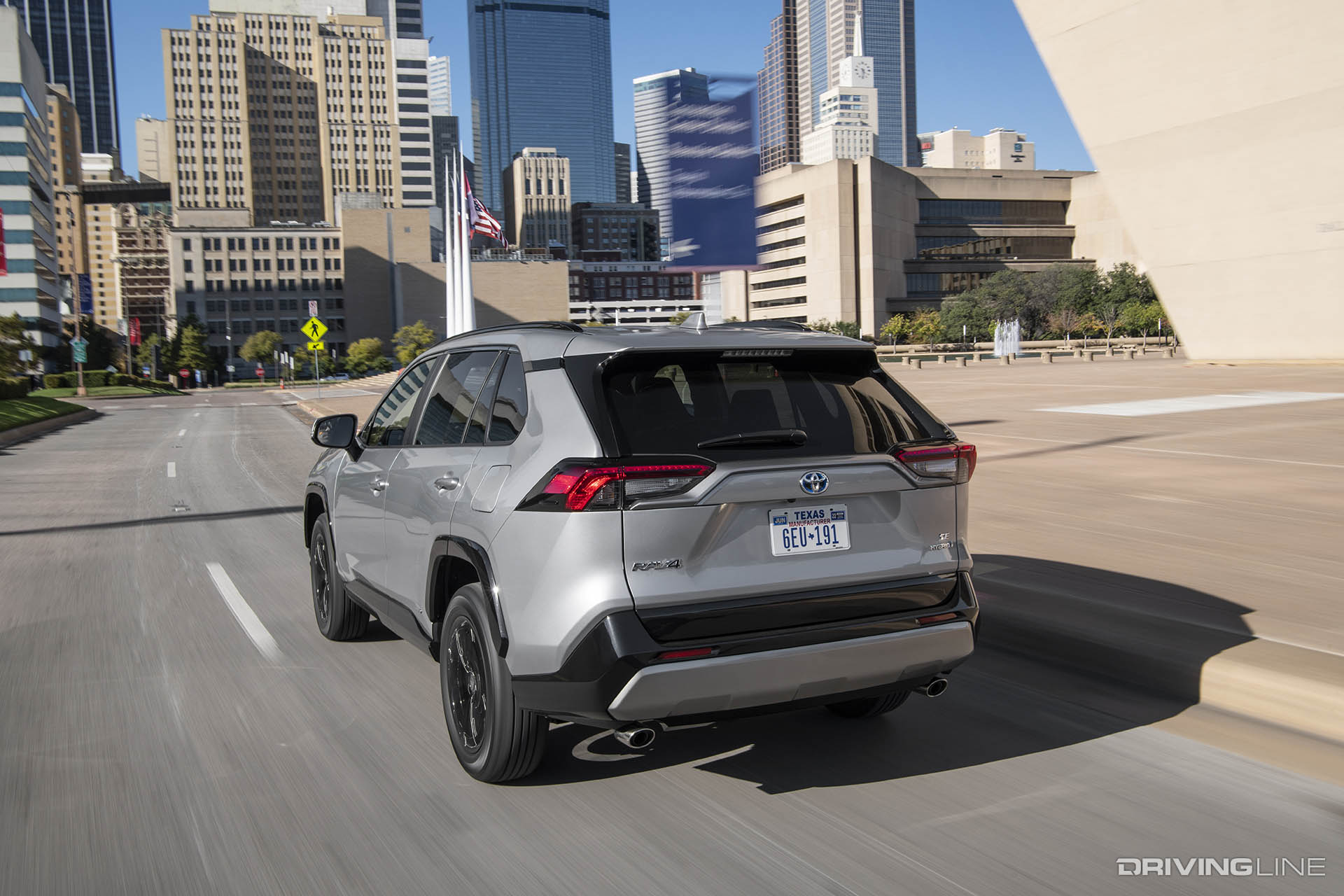 2022 Toyota RAV4 Hybrid SE Rear View