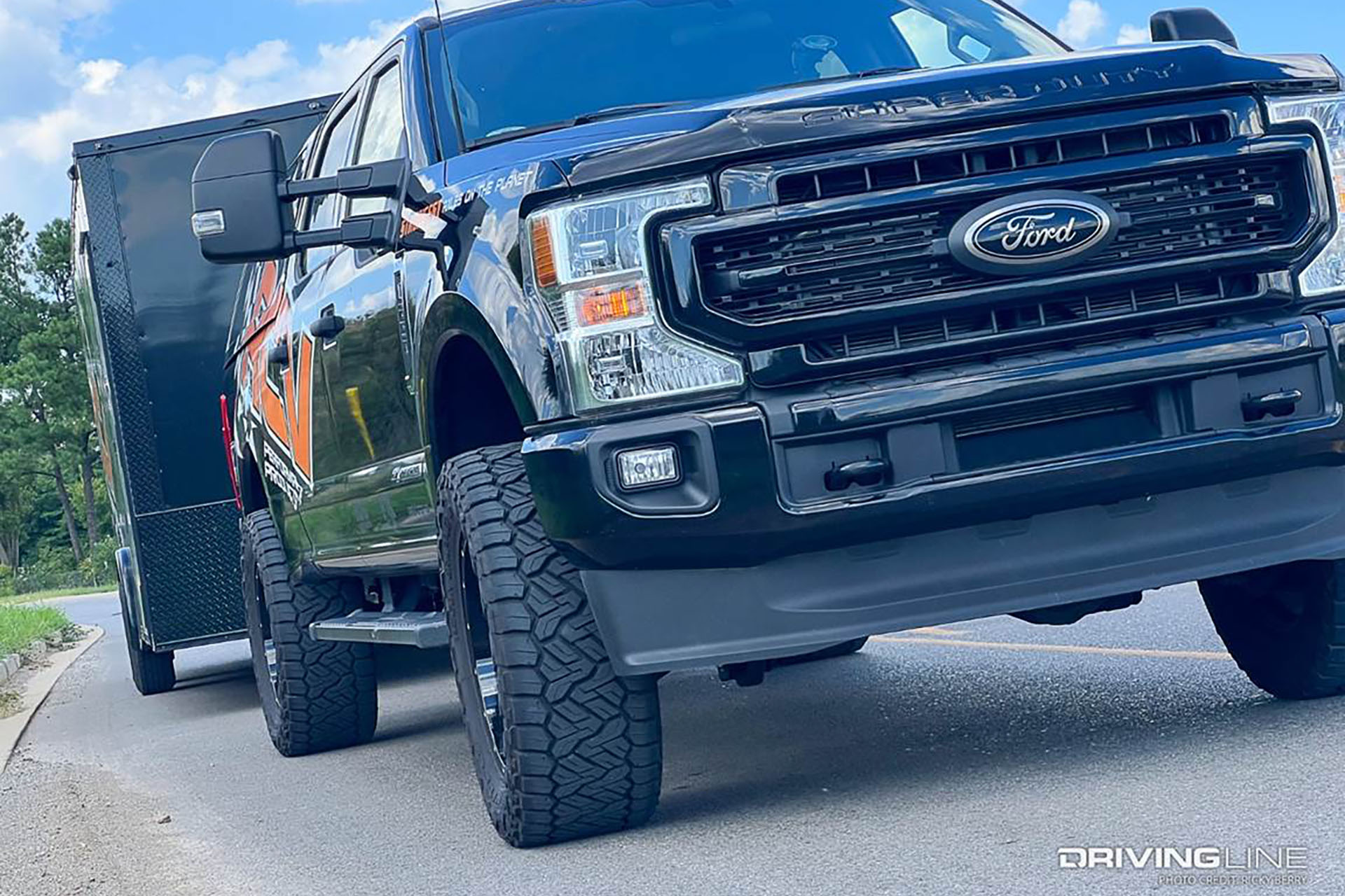 Ford F-250 with Nitto Recon Grappler Tires