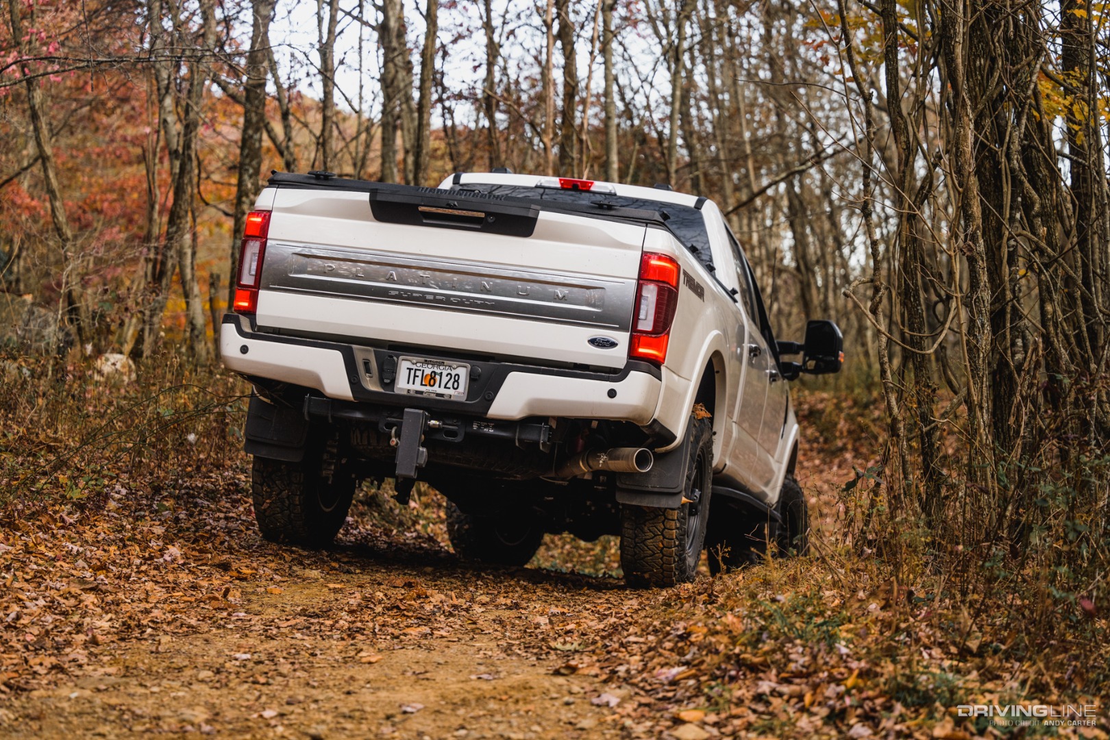 F250 Tremor Off-road from rear