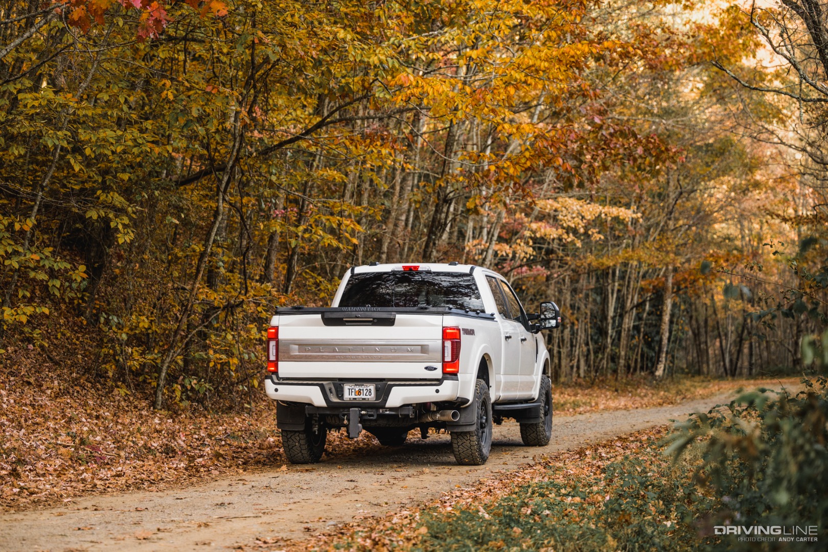 F250 Platinum Tremor from rear