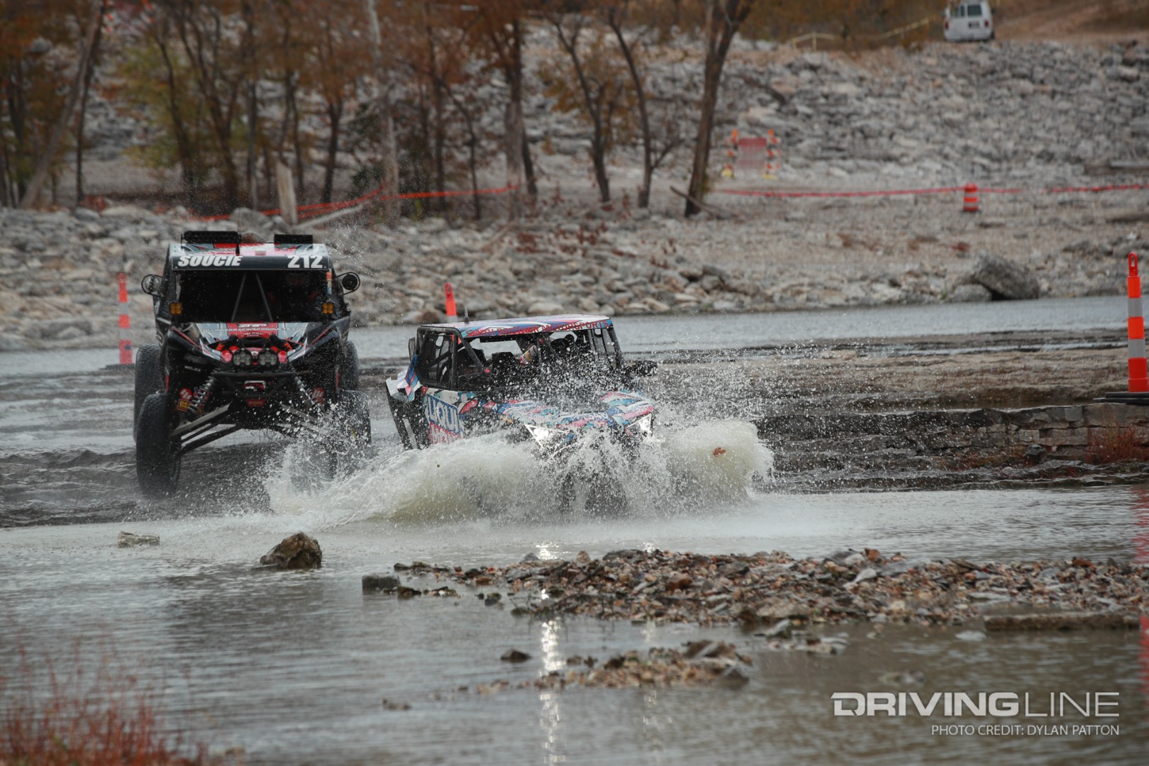 Water Crossings were everywhere