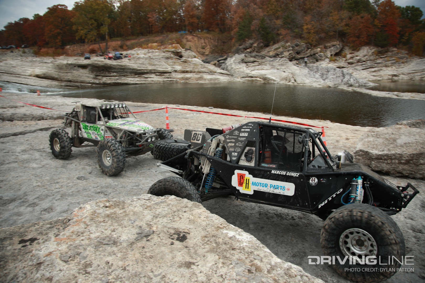 4400 Class Pushing Hard though the rocks