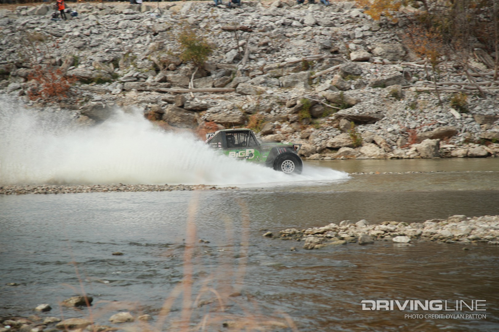 Big B Motorsports Ripping though the water.