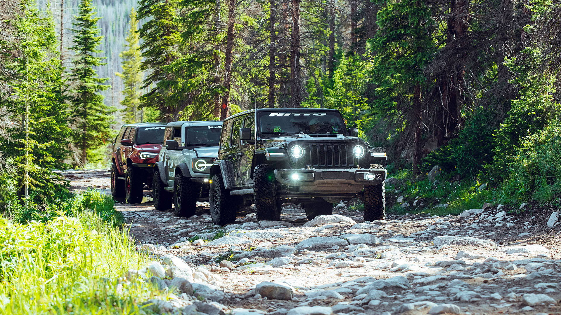 off road wheeling rocks on nitto ridge grapplers at hancock pass