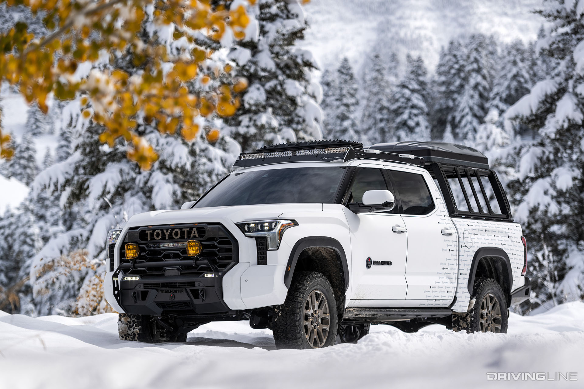 2022 Toyota Tundra Trailhunter Concept in Snow