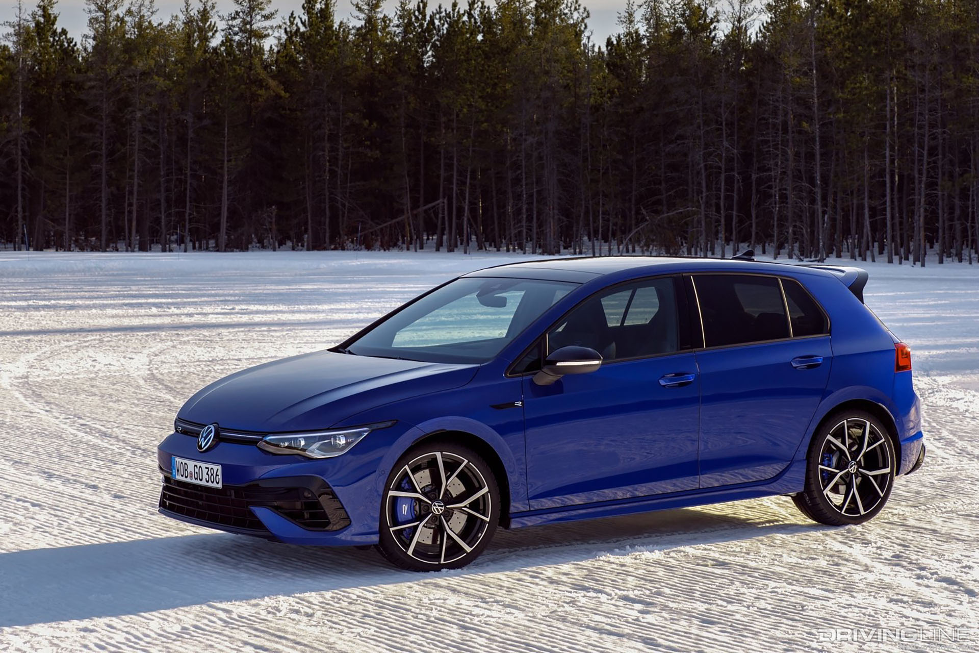 Volkswagen Golf R 2022 Blue