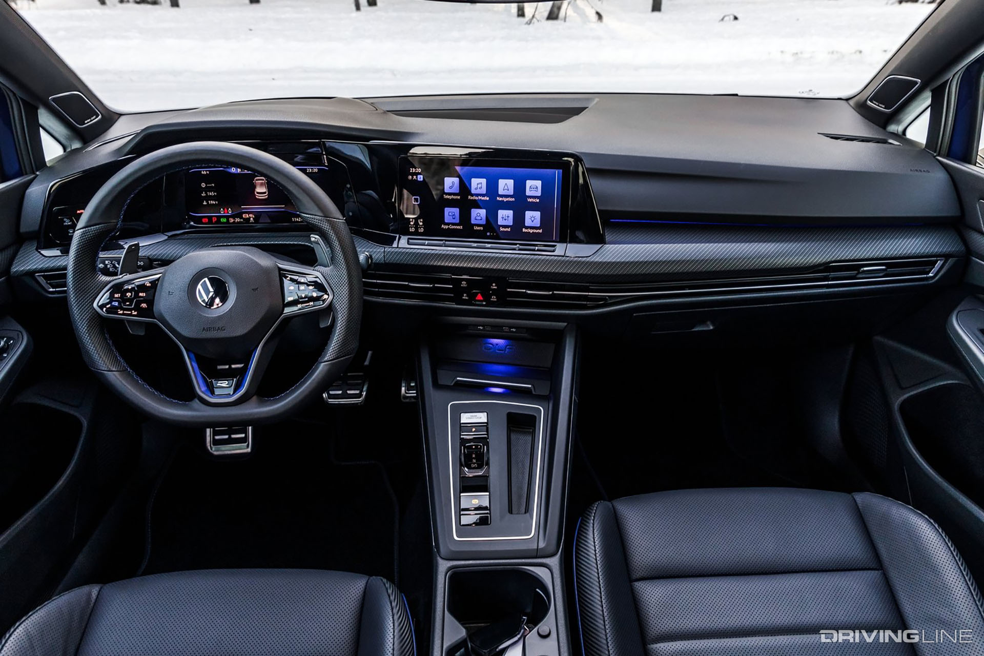 2023 Volkswagen Golf R Interior