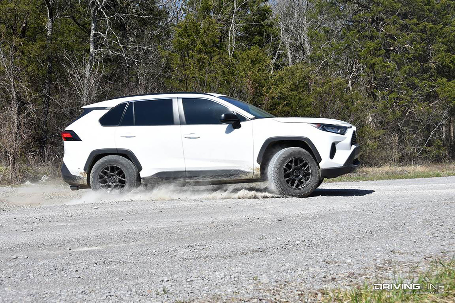Toyota RAV4 on Nitto Nomad Grapplers on Trail