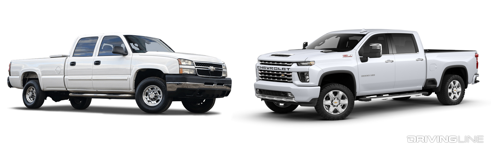 2006 Silverado 2500 HD Vs 2021 Silverado 2500 HD