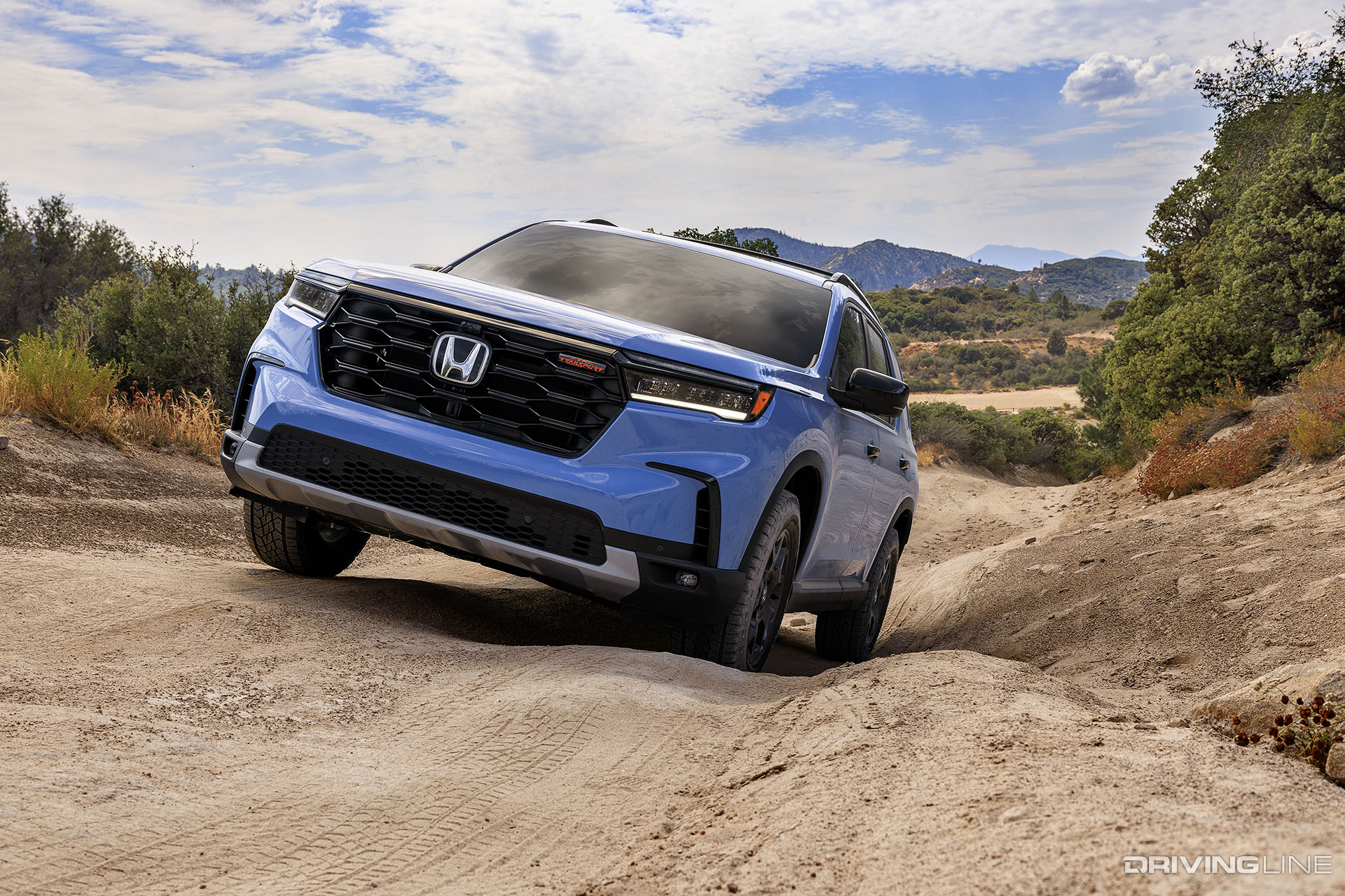 2023 Honda Passport TrailSport Off-Roading