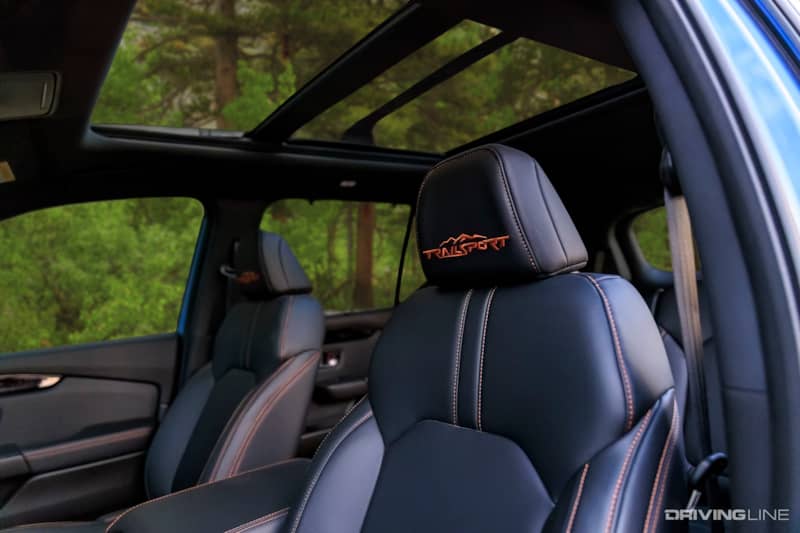 2023 Honda Pilot TrailSport Seats