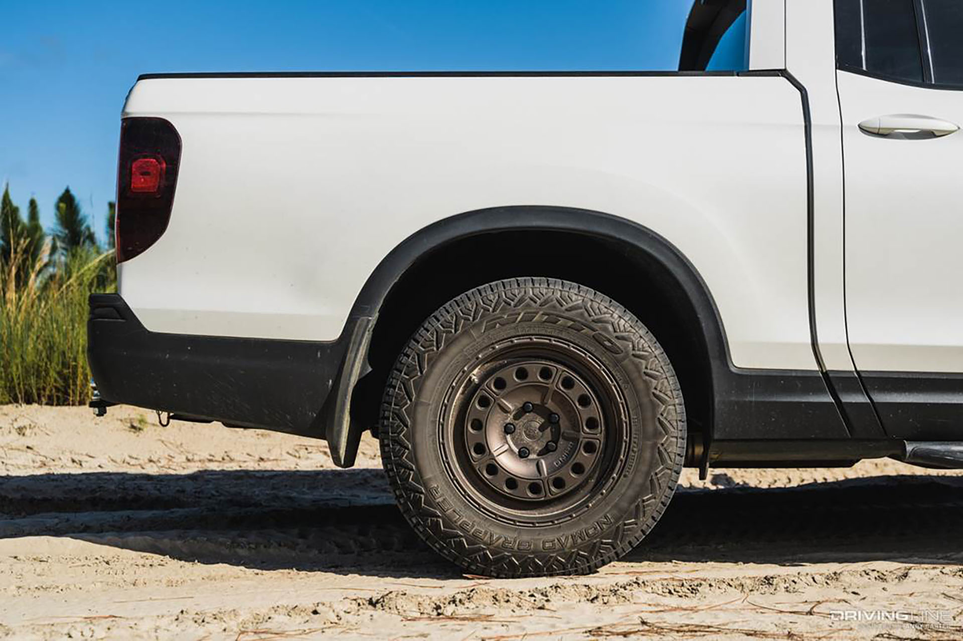 Honda Ridgeline on Nitto Recon Grappler Tires