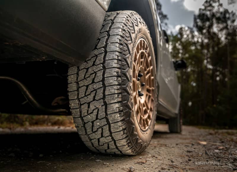 2022 Ford Maverick Hybrid XL Overland on Nitto Nomad Grappler tires