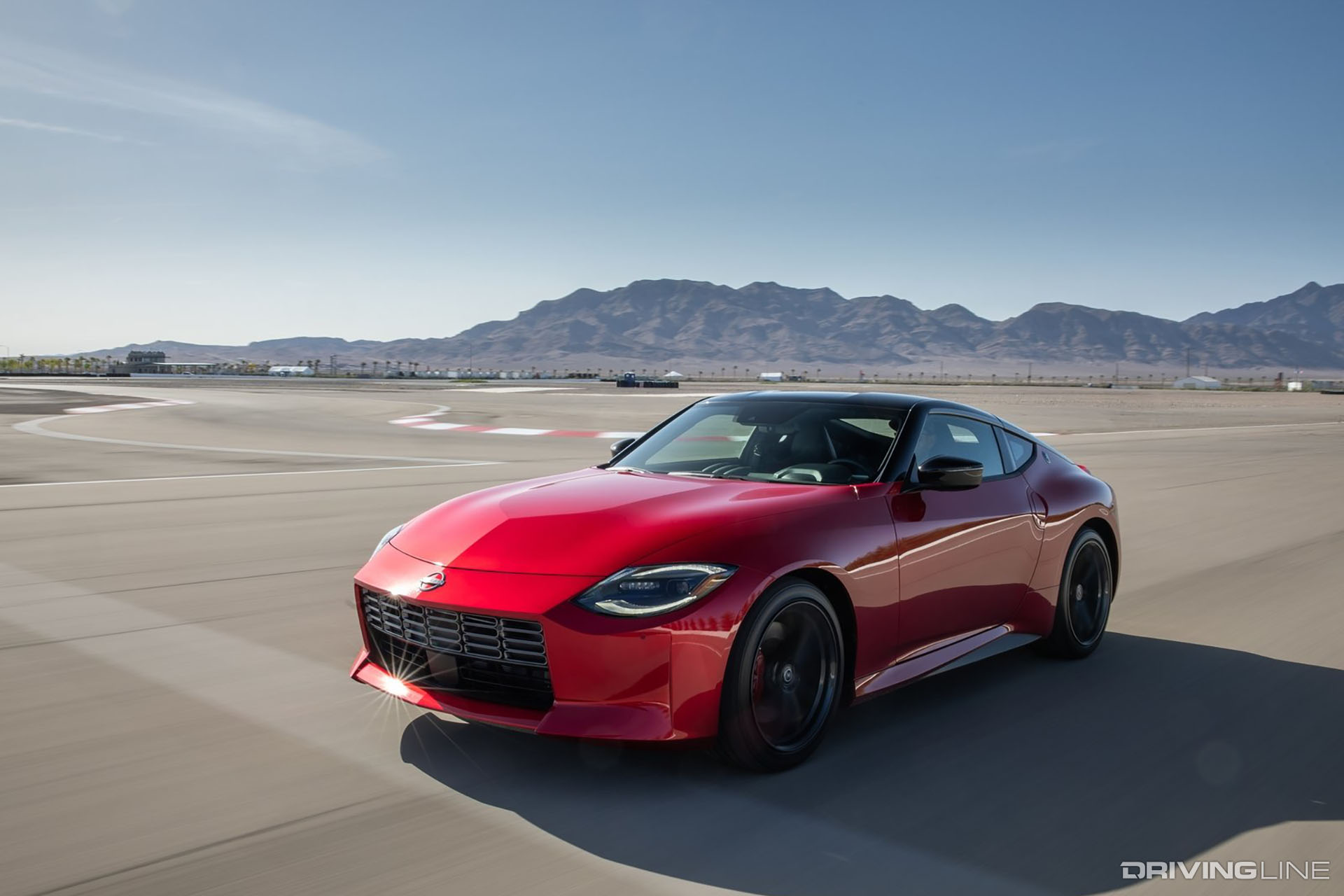 2023 Nissan Z Red on Track
