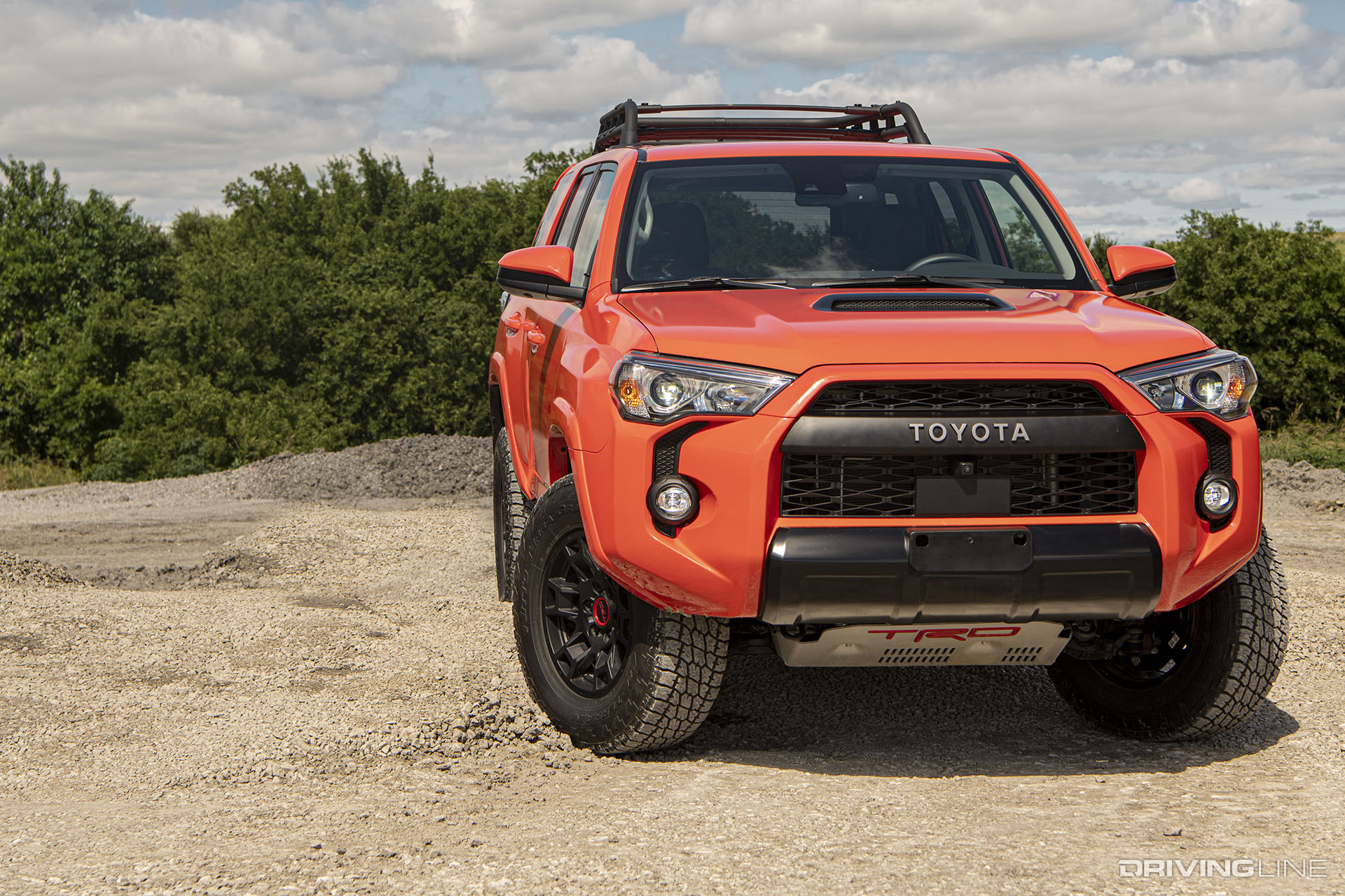 2023 Toyota 4Runner TRD Pro Orange Front View