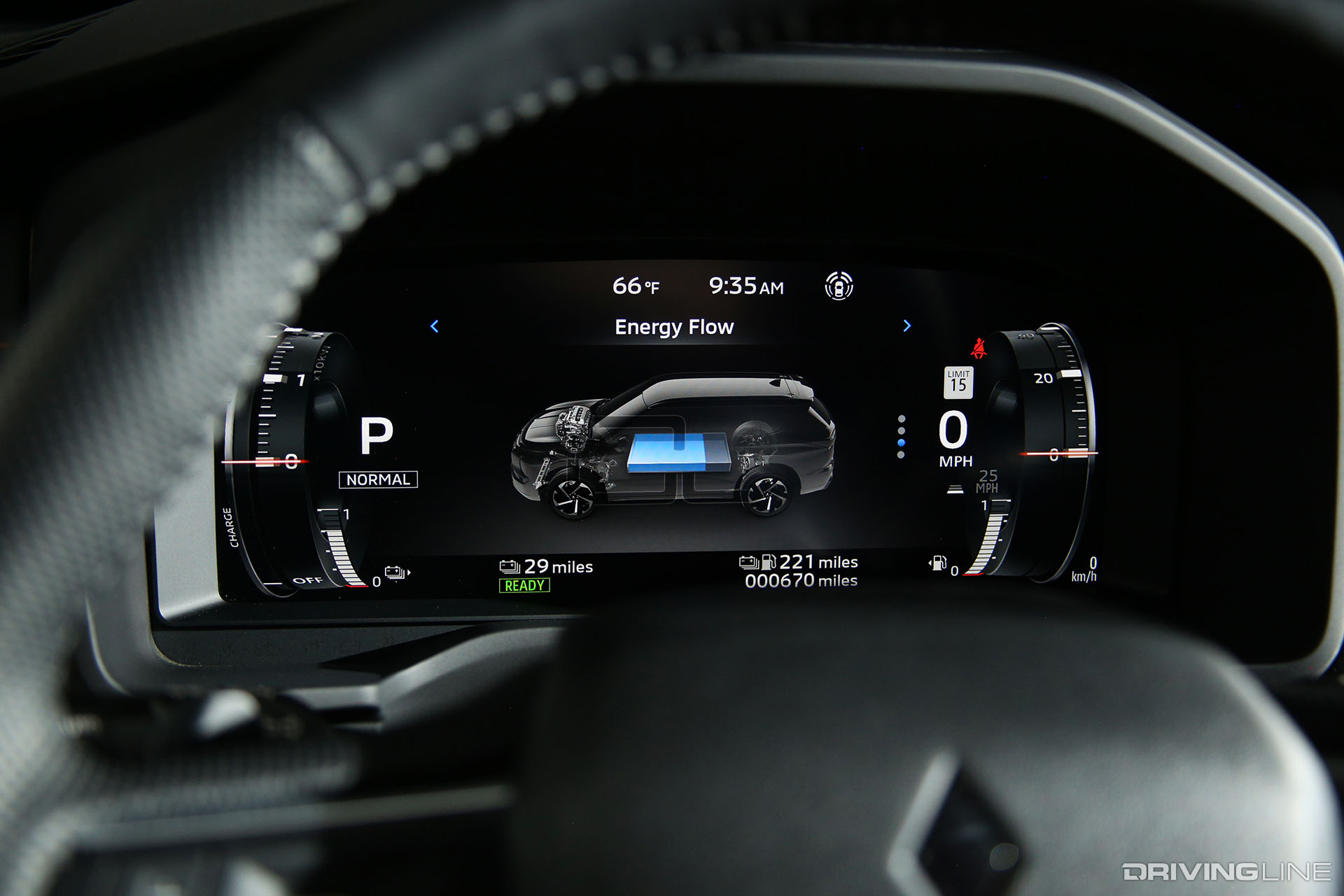 2023 Mitsubishi Outlander PHEV Instruments