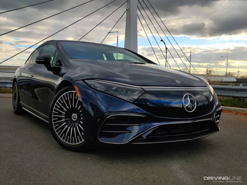 2022 Mercedes-Benz EQS 580 front 3/4 bridge