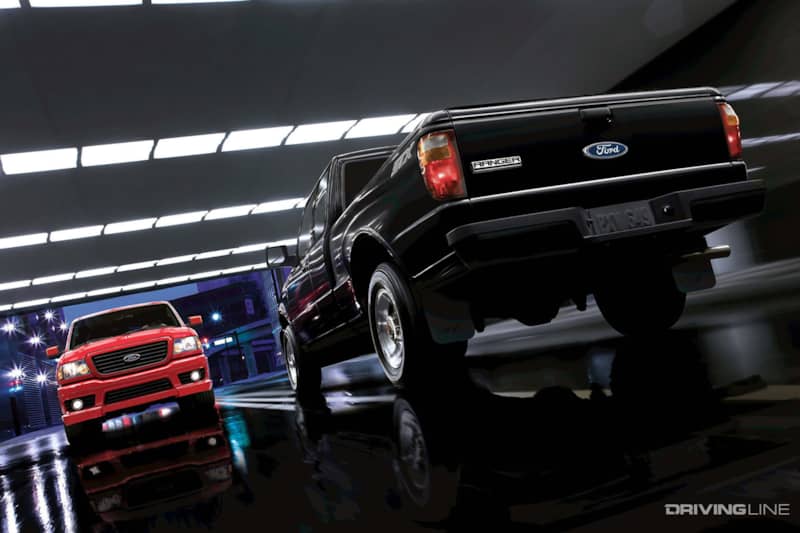 Ford Ranger Black and Red