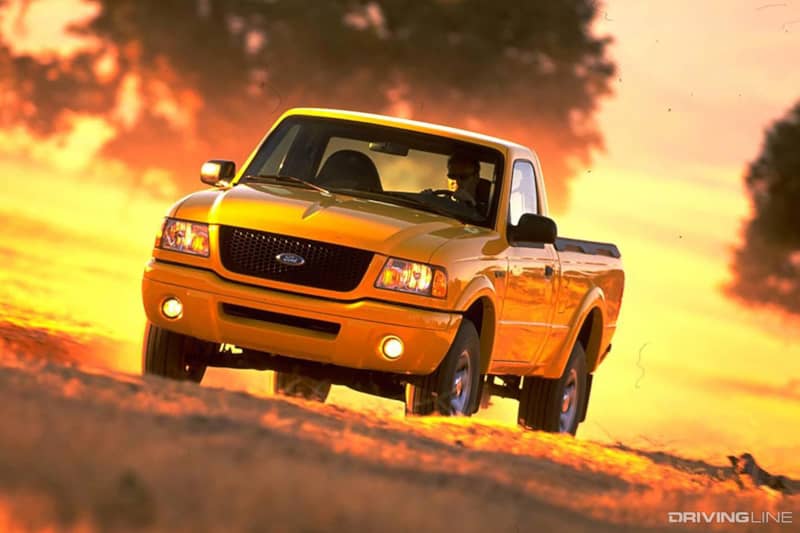 Third Gen Ford Ranger Yellow Front