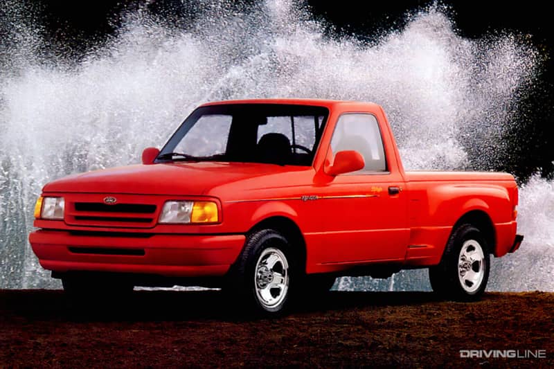 Ford Ranger Slpash Red