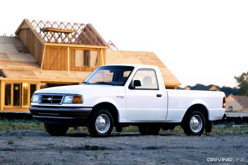 Ford Ranger 1990s White