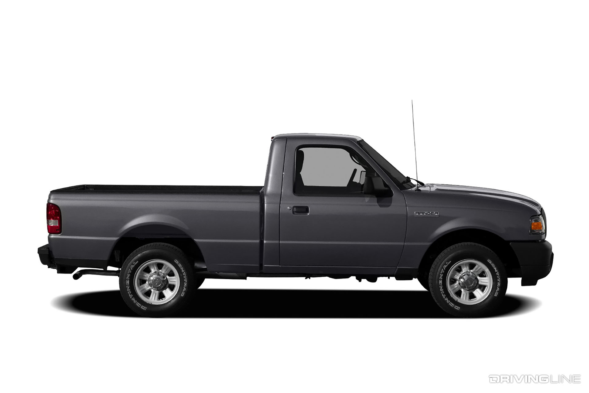 Ford Ranger Gray Side View