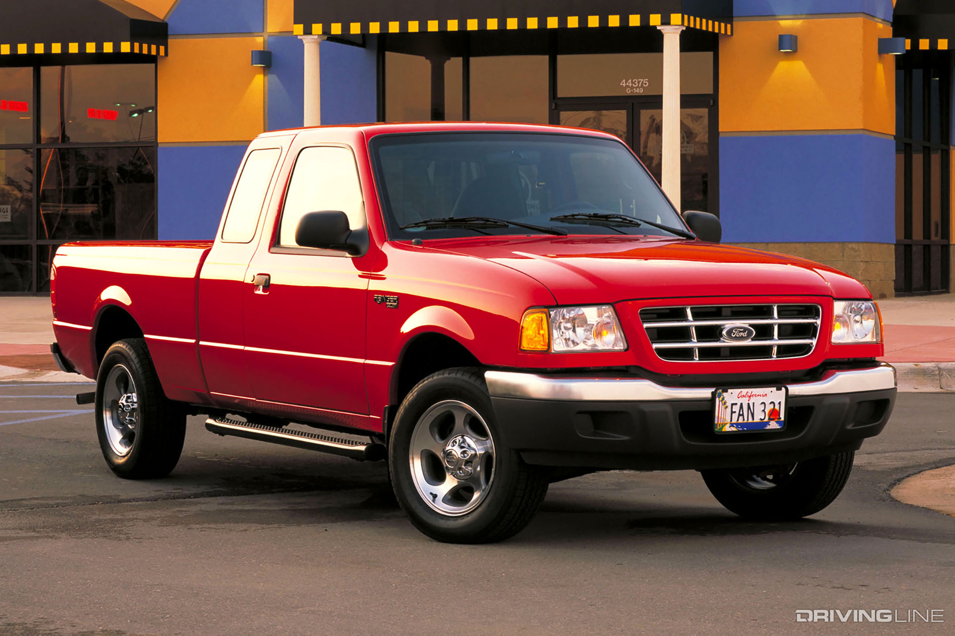 Ford Ranger Third Gen Red