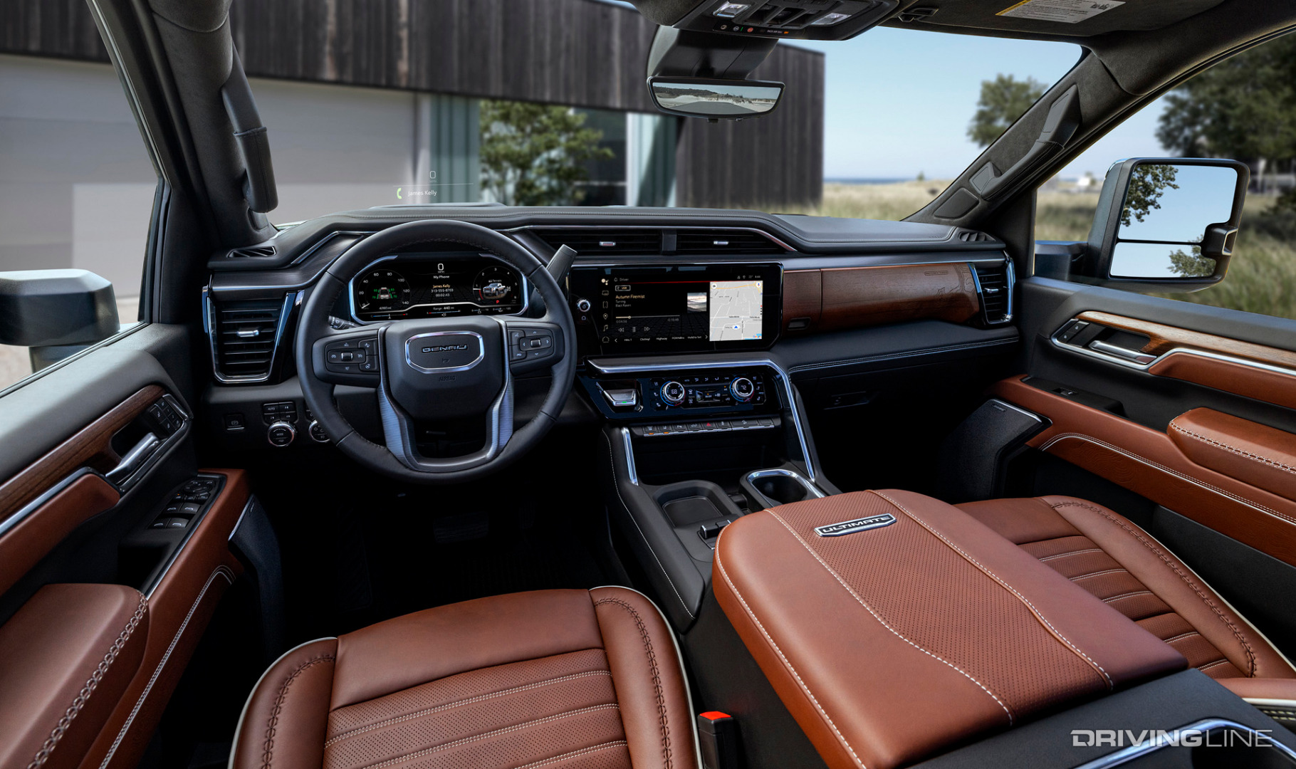 Interior Sierra HD Denali Ultimate 2500