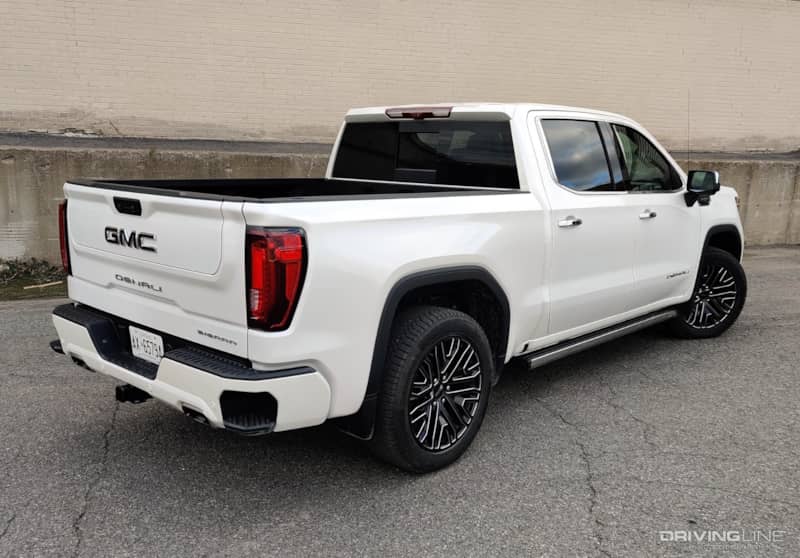 2022 GMC Sierra Denali Ultimate rear 3/4