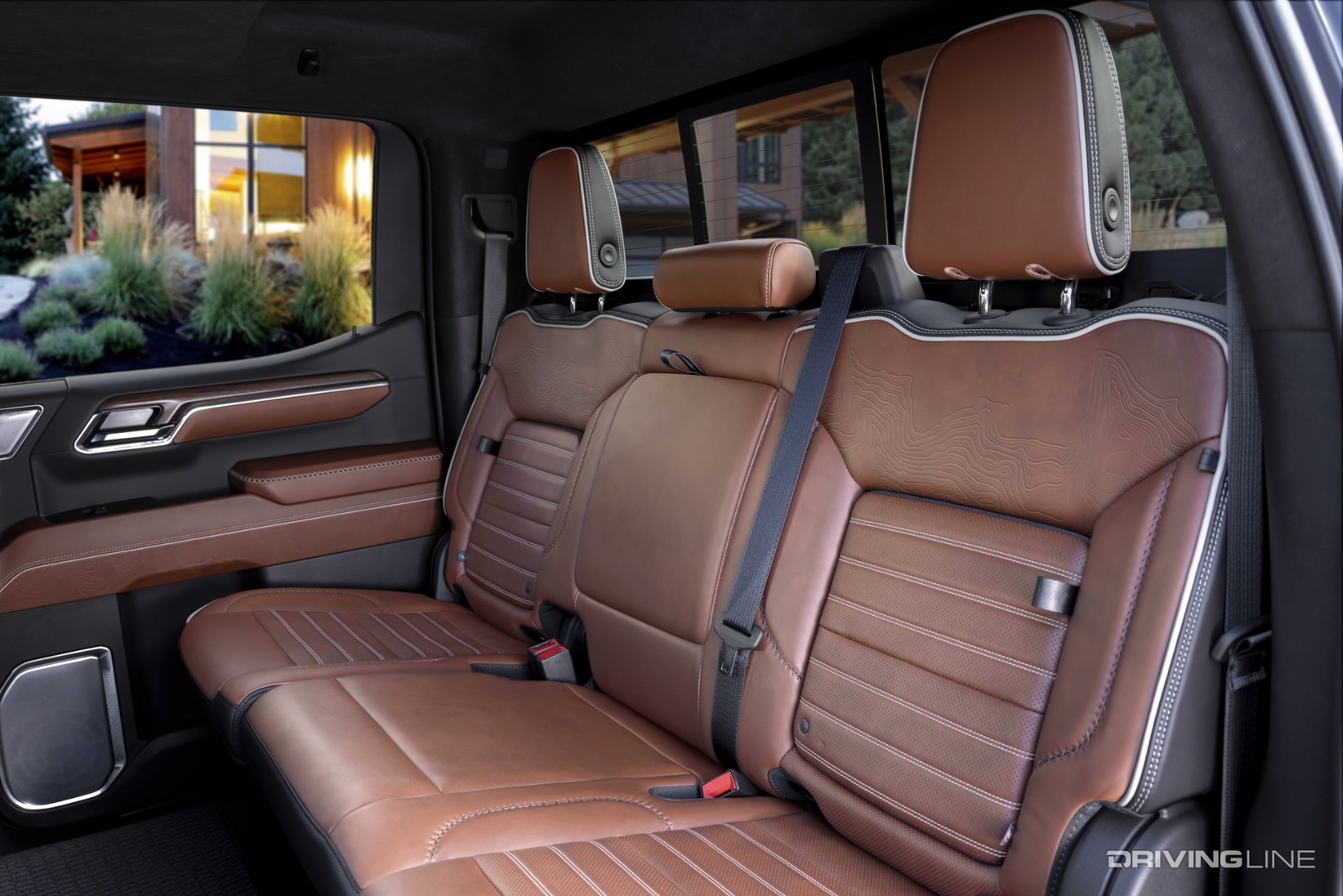 2022 GMC Sierra Denali Ultimate rear seats