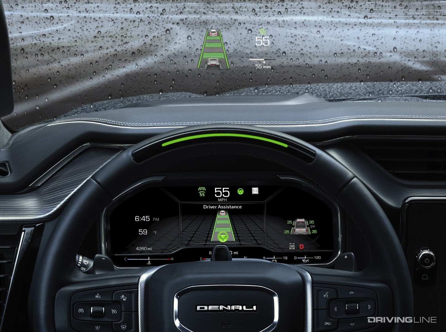 2022 GMC Sierra Denali Ultimate HUD