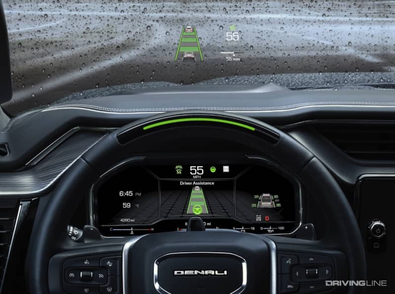 2022 GMC Sierra Denali Ultimate HUD