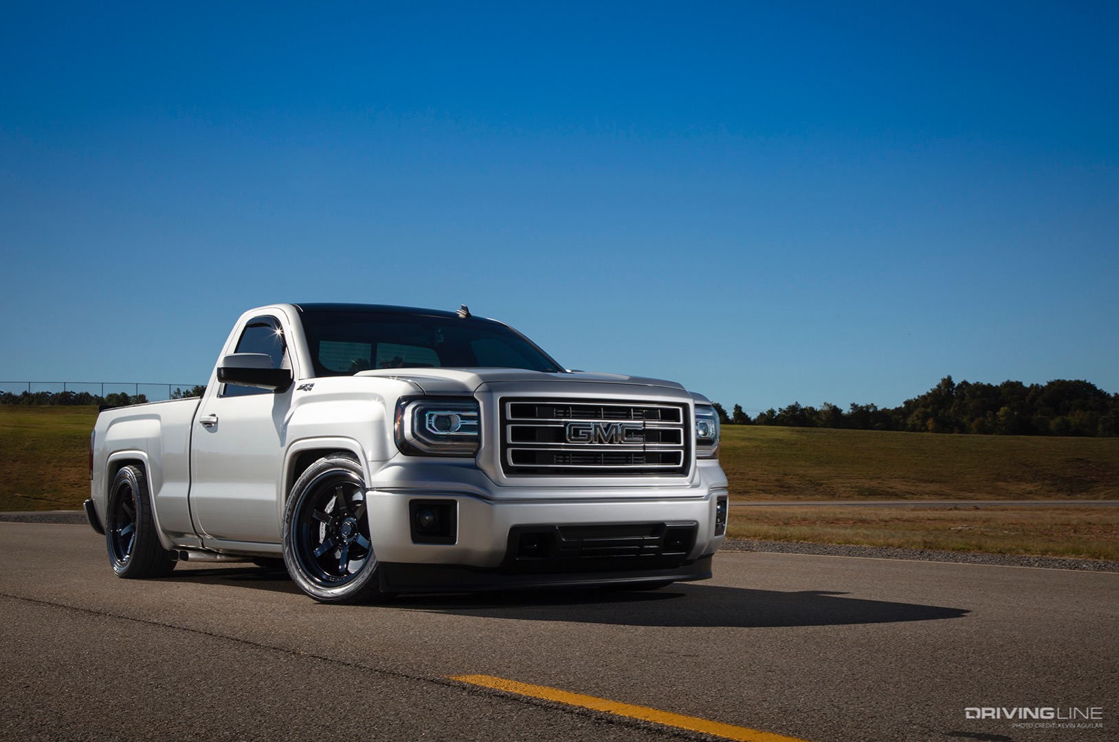 Front of Dan Hamilton's Turbocharged Chevy Z71