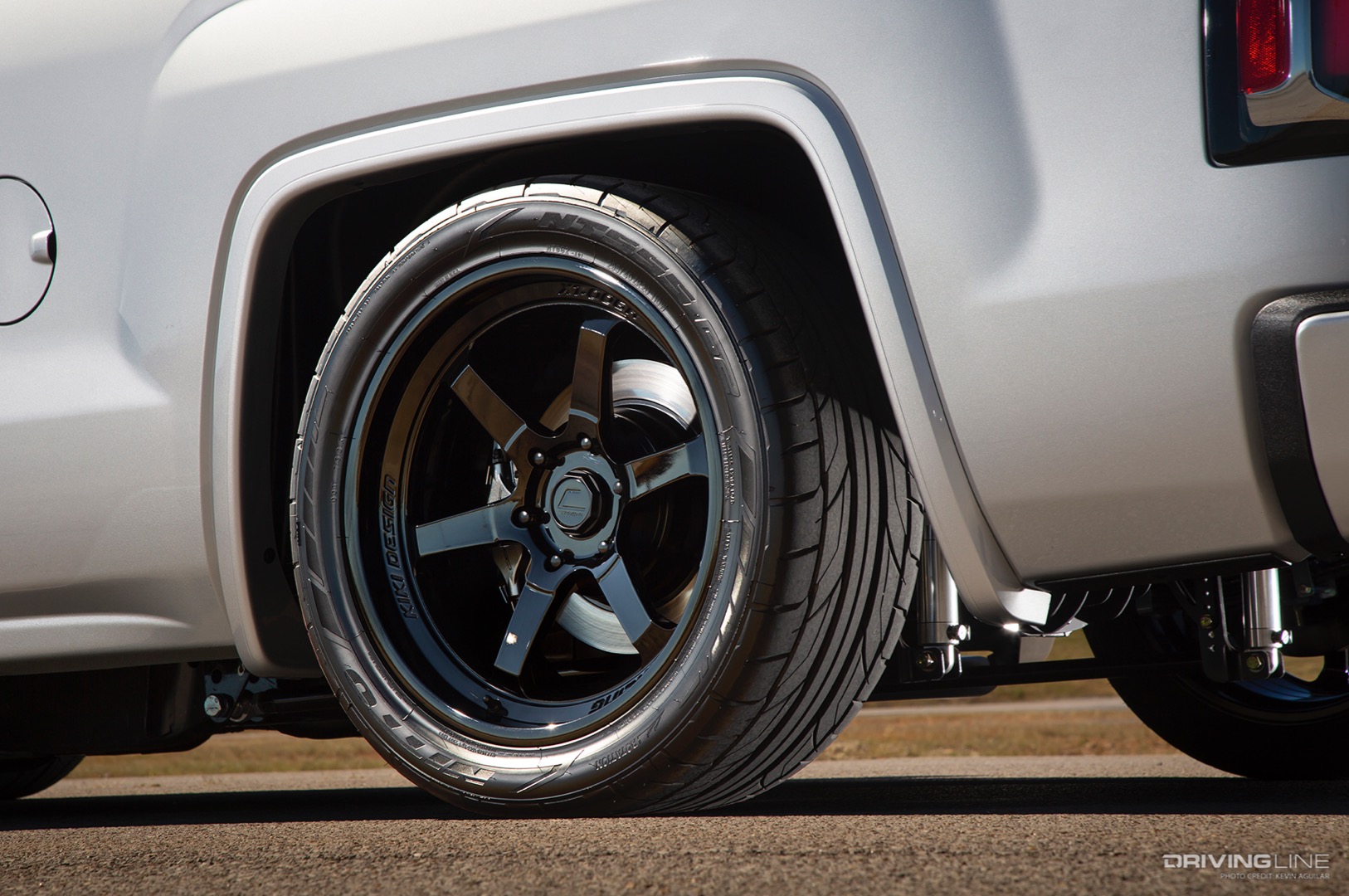 Nitto NT555 G2 Tires of Dan Hamilton's Turbocharged Chevy Z71