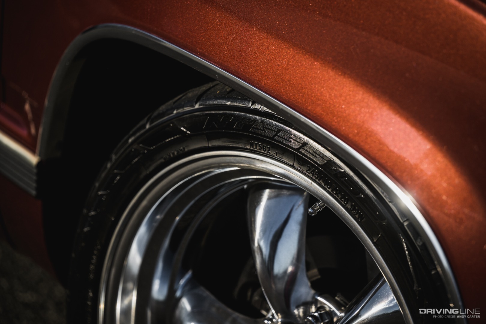 Nitto NT555 G2 sidewall detail