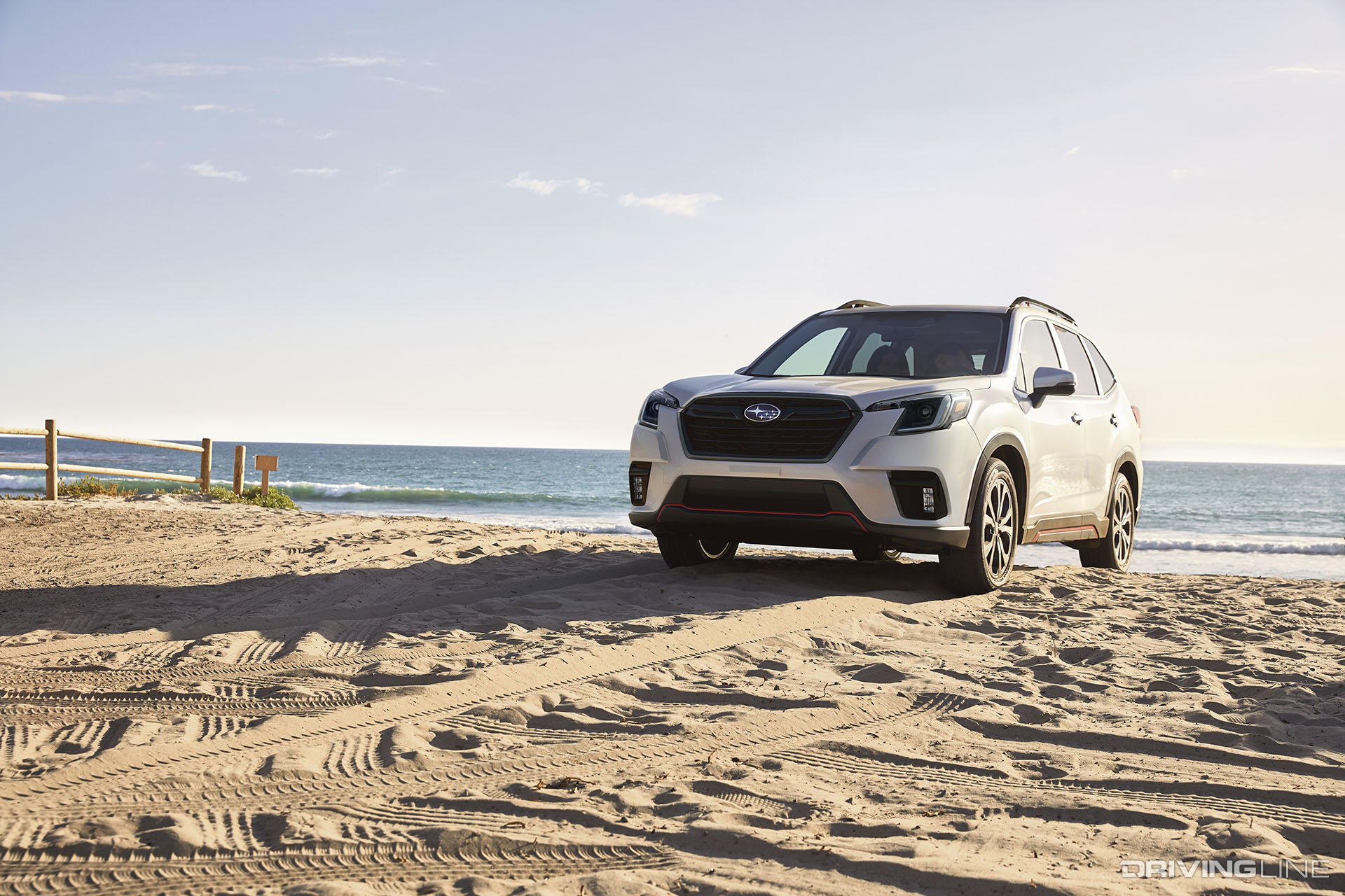 Subaru Forester Sport on Beach