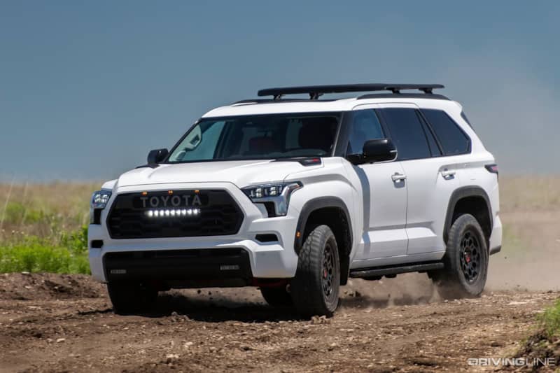 Toyota Sequoia TRD Pro White