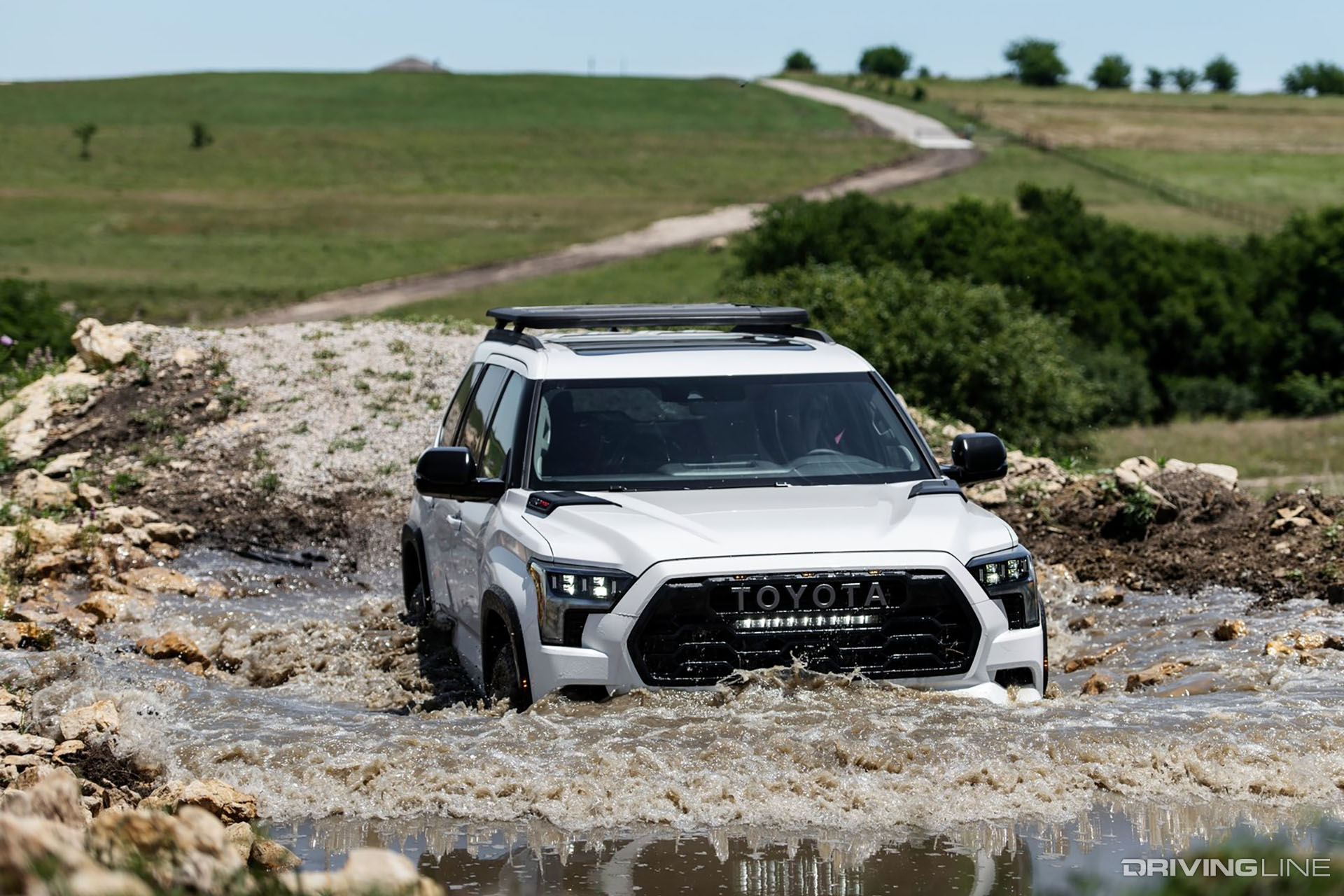 2023 Toyota Sequoia Off-Roading