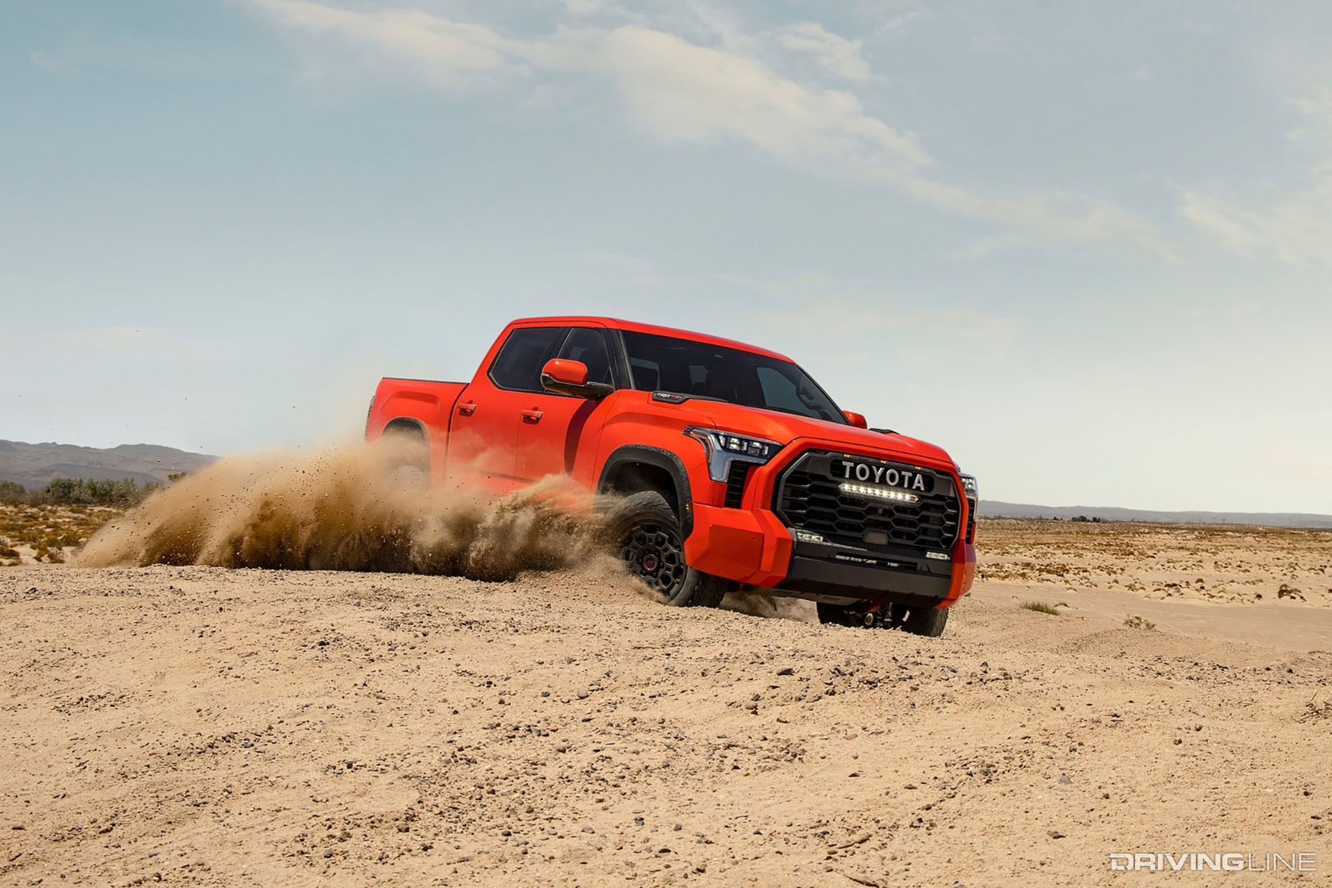 2022 Toyota Tundra TRD Pro Off-Roading