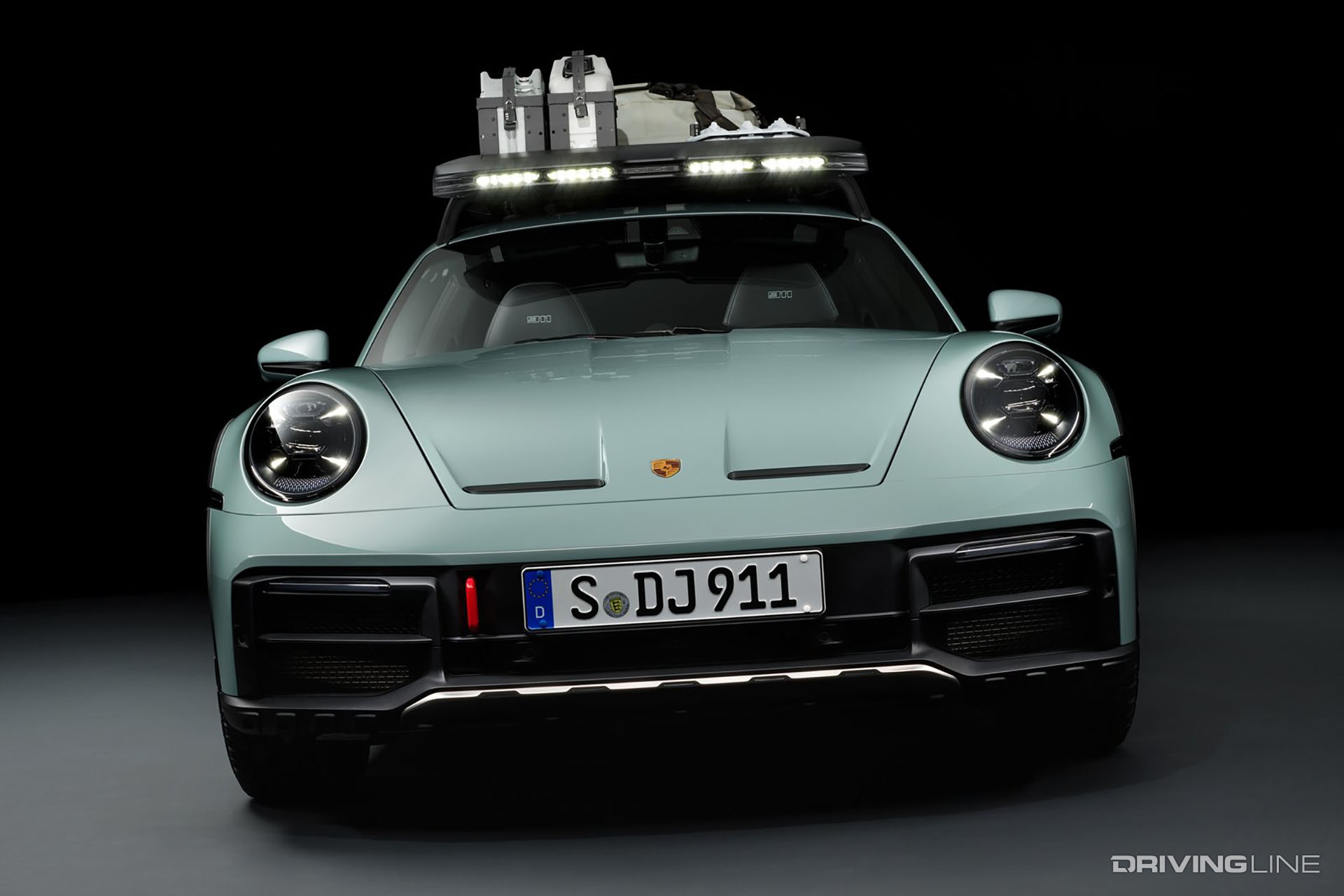 Porsche 911 Dakar Front View