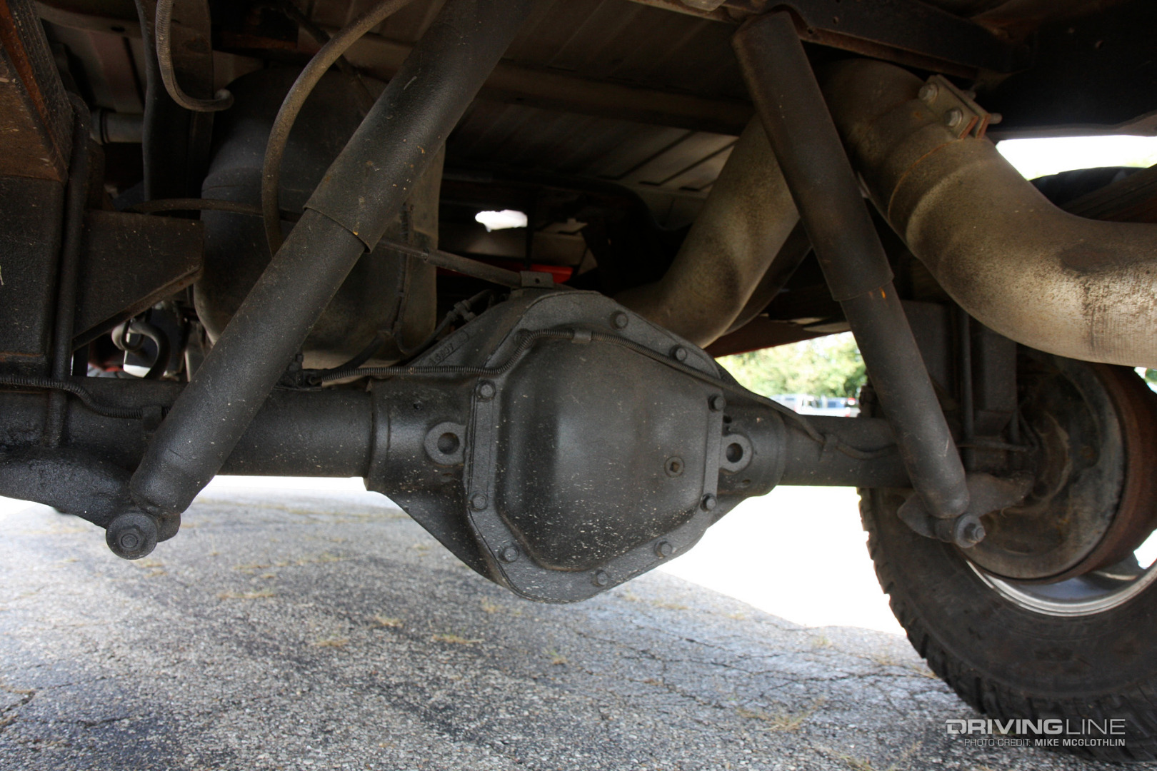 W250 Dodge Ram Dana 70 Rear Axle