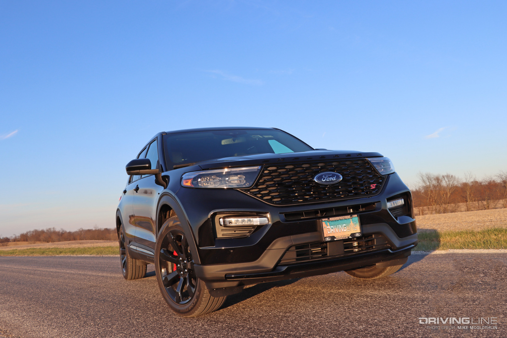 EcoBoost Ford Explorer ST front end