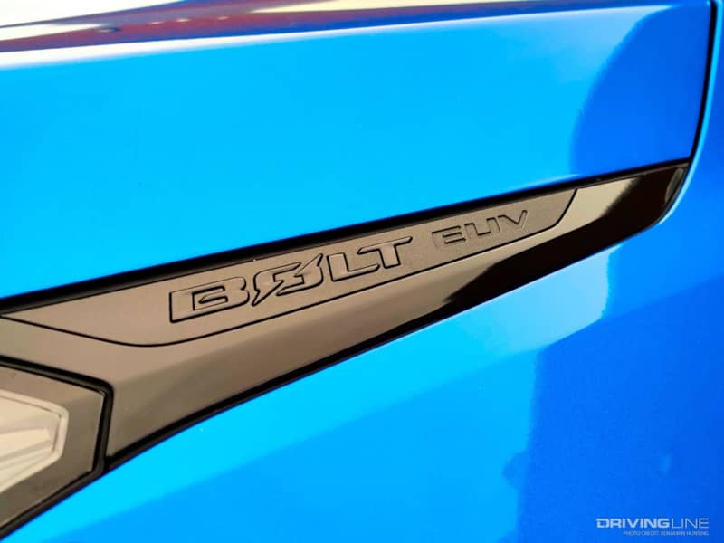 2022 Chevrolet Bolt EUV badge